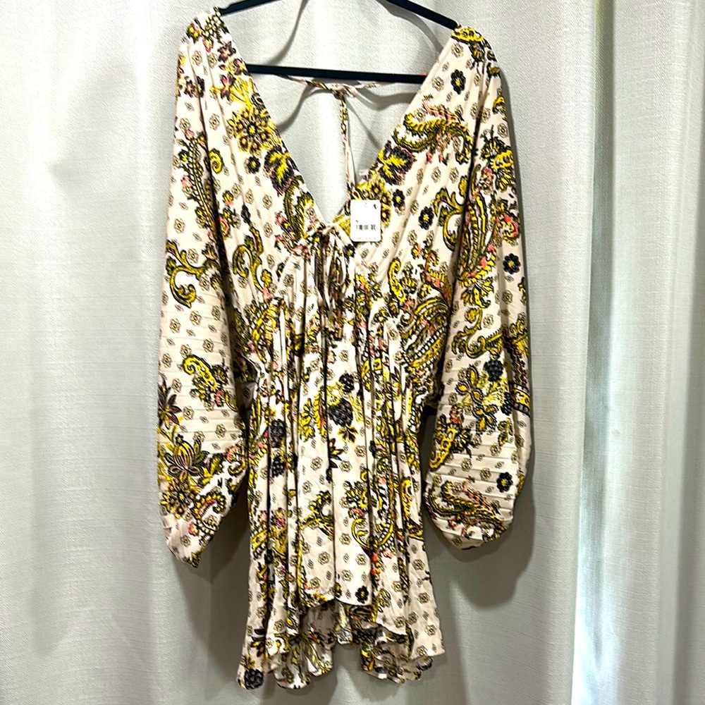 NWT Free people dress. Cute for wedding guest.